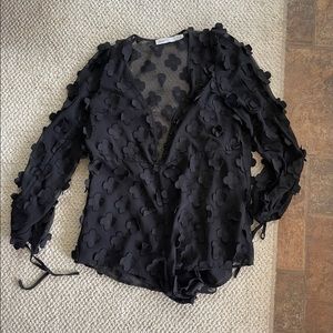 Alice McCall Black Romper